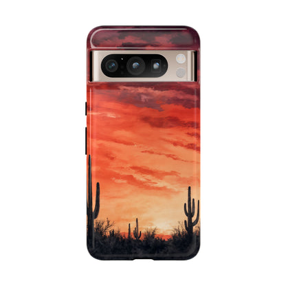 Desert Sunset Swaths Tough Case