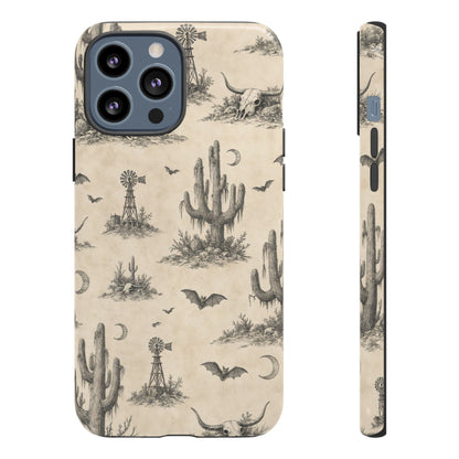 Spooky Desert Toile Tough Case