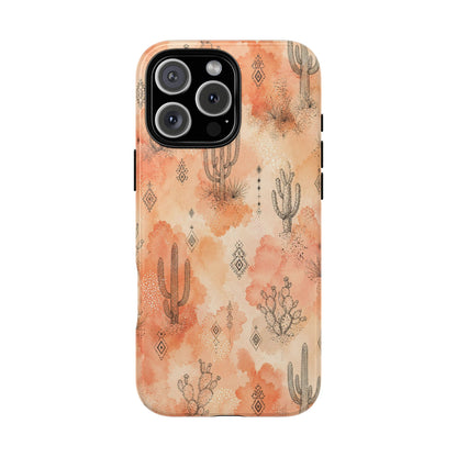 Watercolor Cactus Tough Case