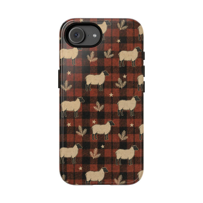 Plaid Sheep Tough Case