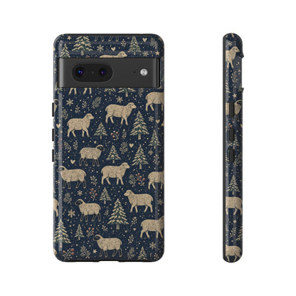 Snowy Sheep Tough Case