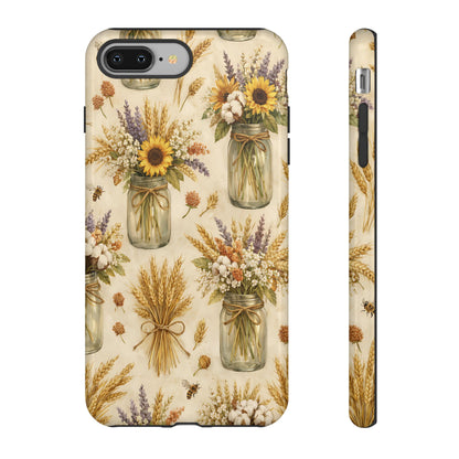 Wheat + Mason Jars Tough Case