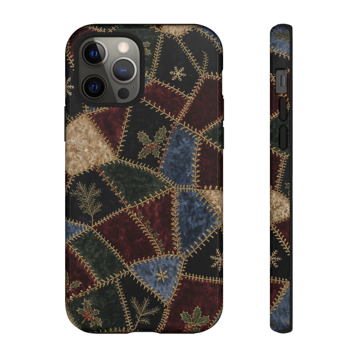 Winter Crazy Quilt Tough Case