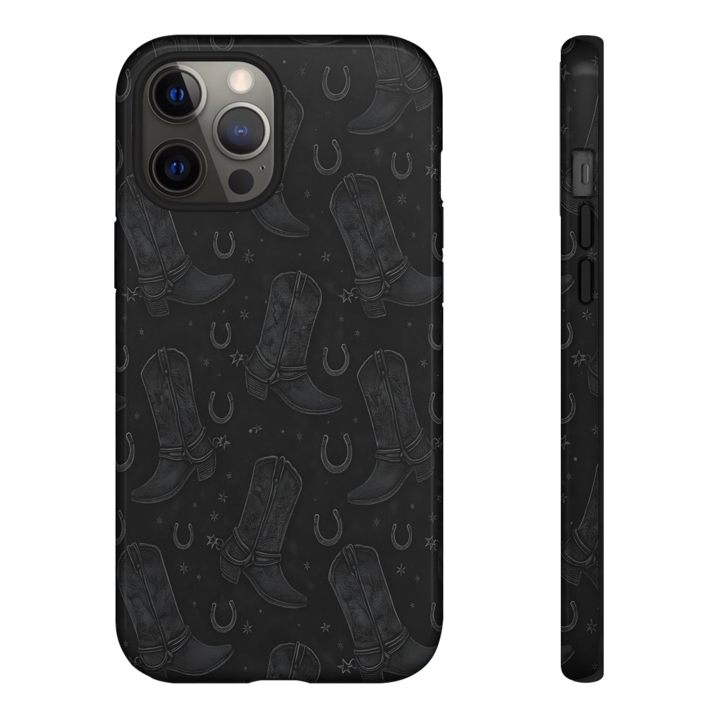 Western Noir Boots Tough Case
