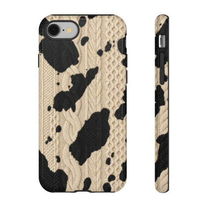 Cable Knit Cowhide Tough Case