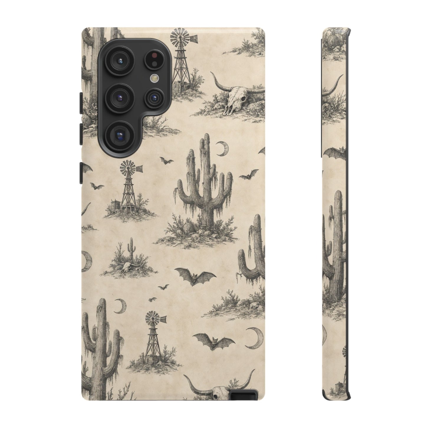 Spooky Desert Toile Tough Case