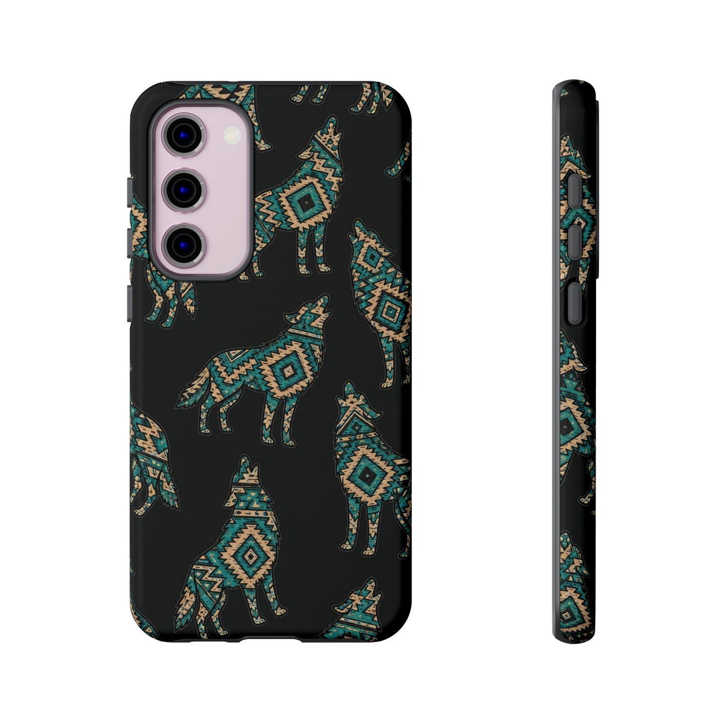 Turquoise Wolf Tough Case