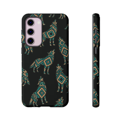 Turquoise Wolf Tough Case