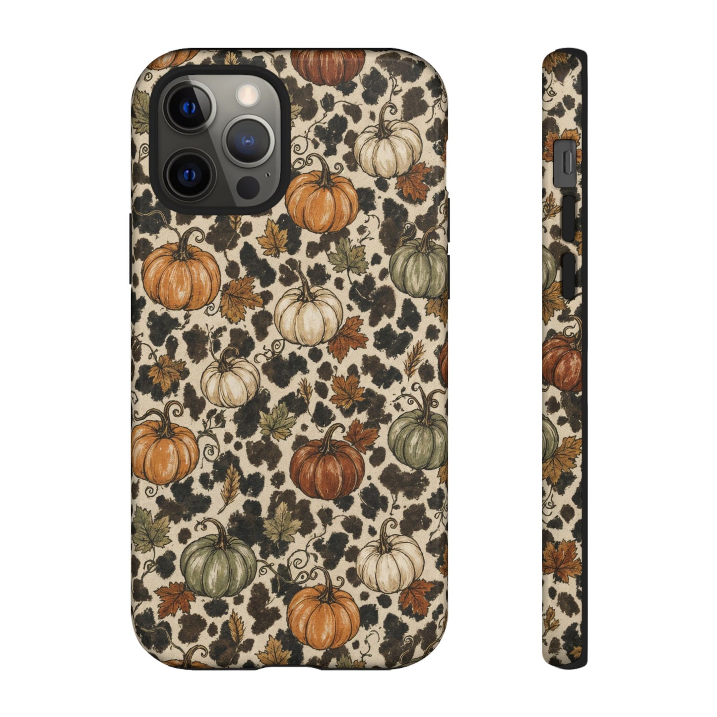 Cowhide Pumpkin Patch Tough Case