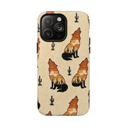 Desert Wolf Magnetic Case
