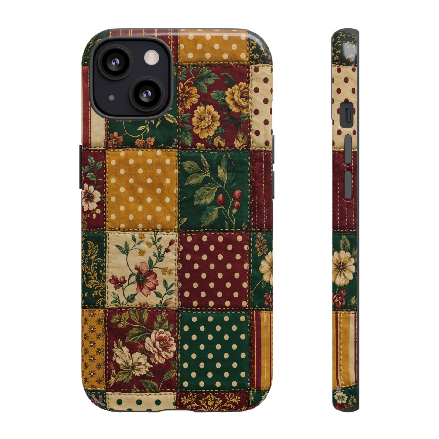 Jewel Tone Patchwork Tough Case