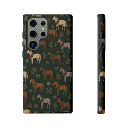 Wreath Horses Tough Case