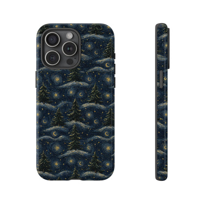 Starry Night Pines Tough Case