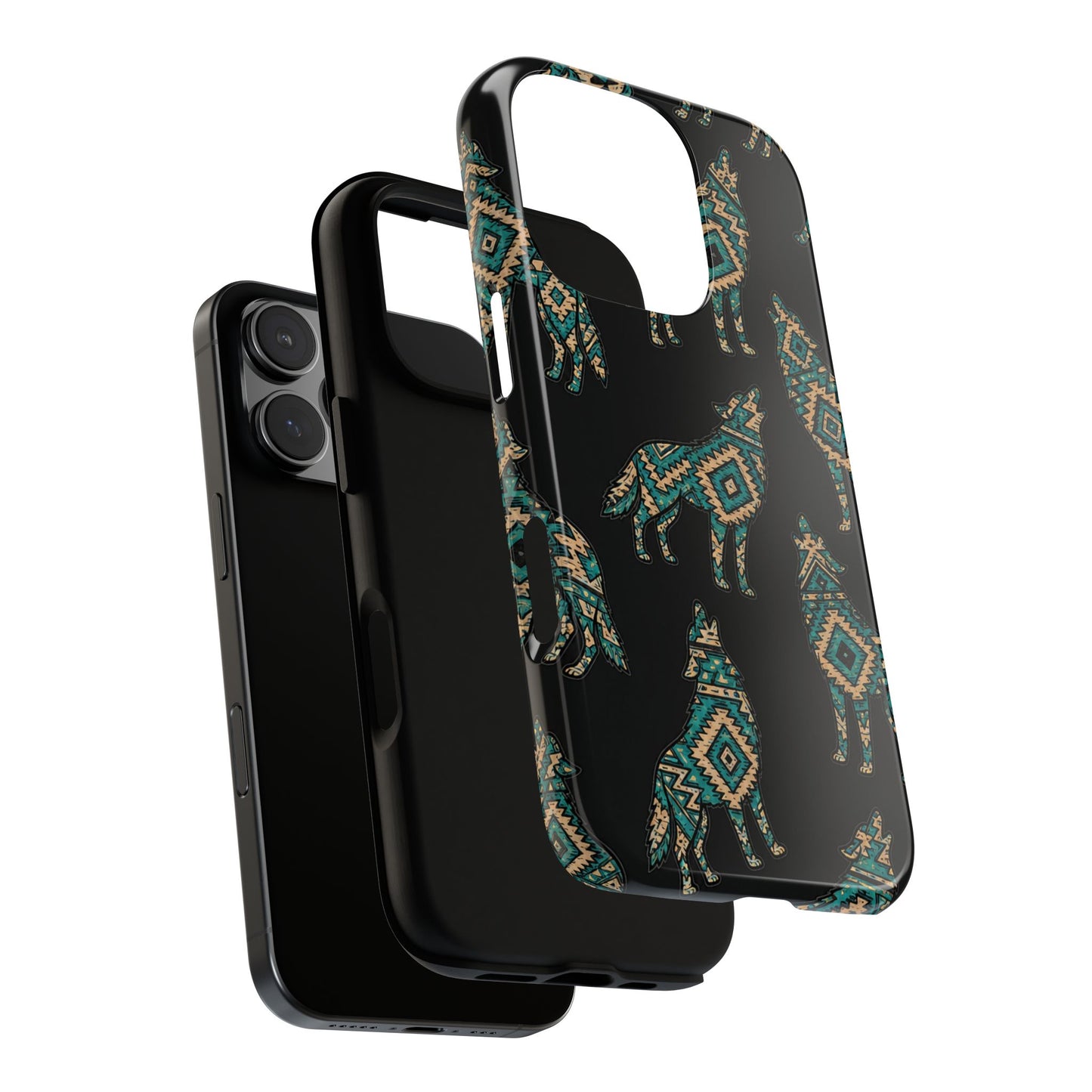 Turquoise Wolf Tough Case