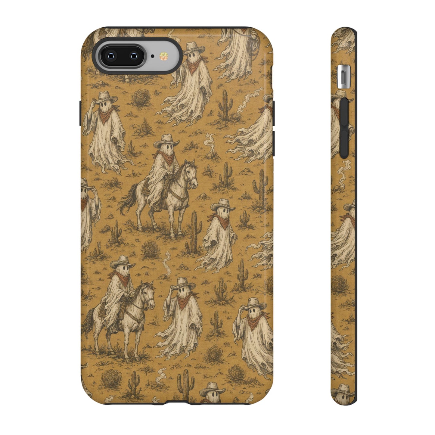 Ghost Cowboy Toile Tough Case