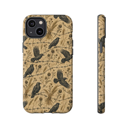 Crow Wheat Barbwire Tough Case