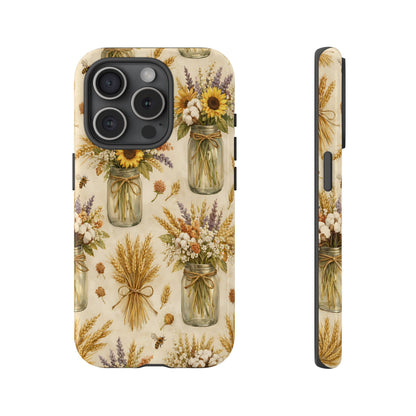 Wheat + Mason Jars Tough Case
