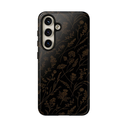 Gold Wildflowers Tough Case