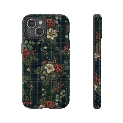 Tartan Roses Tough Case