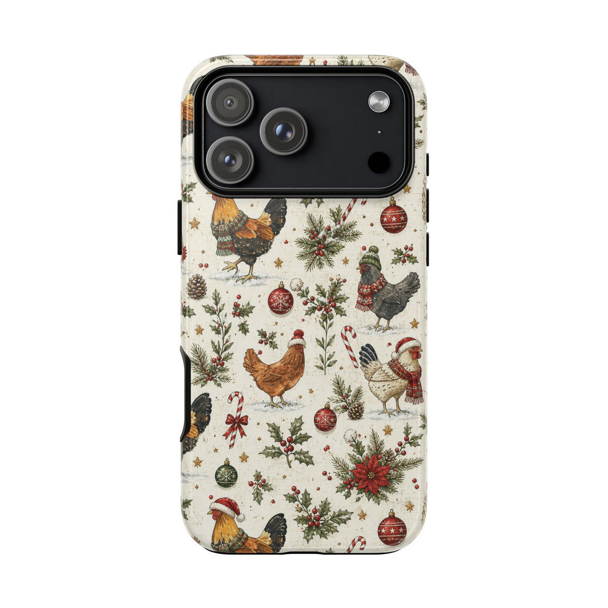 Santa Hens Tough Case