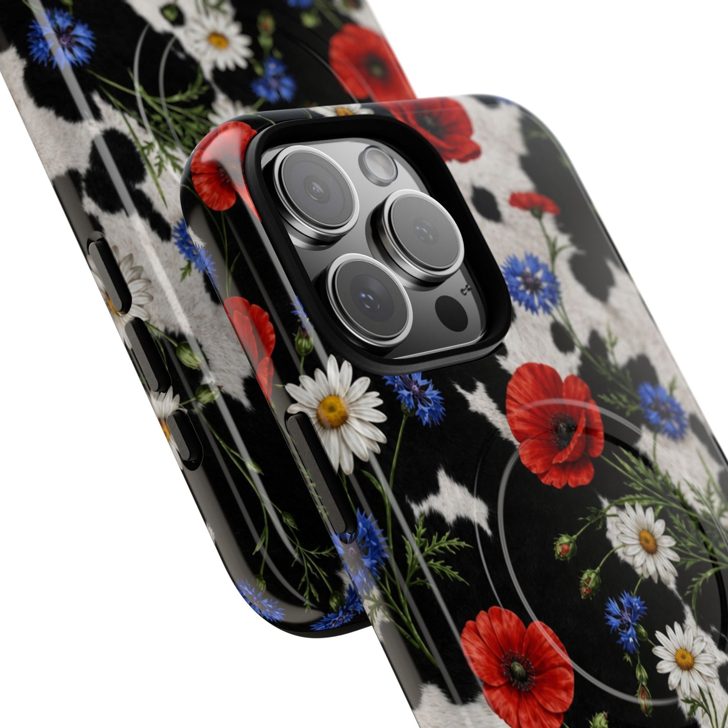 Cowhide Patriot Bloom Magnetic Case