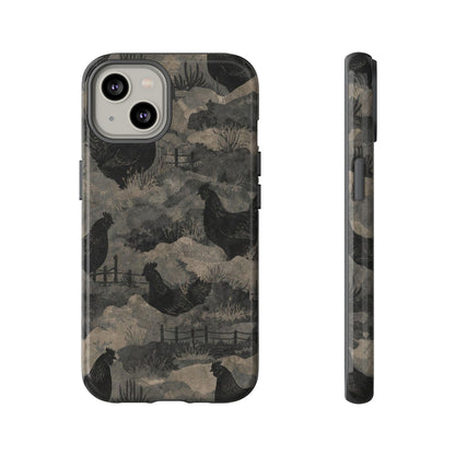 Camo Chickens Tough Case