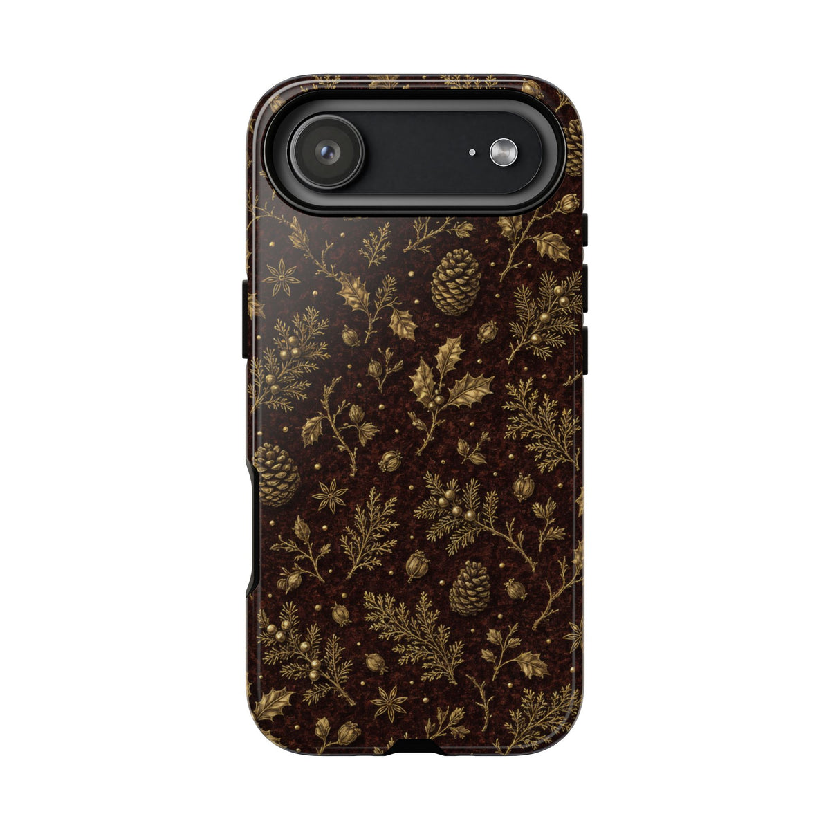 Brass Winter Botanicals Tough Case