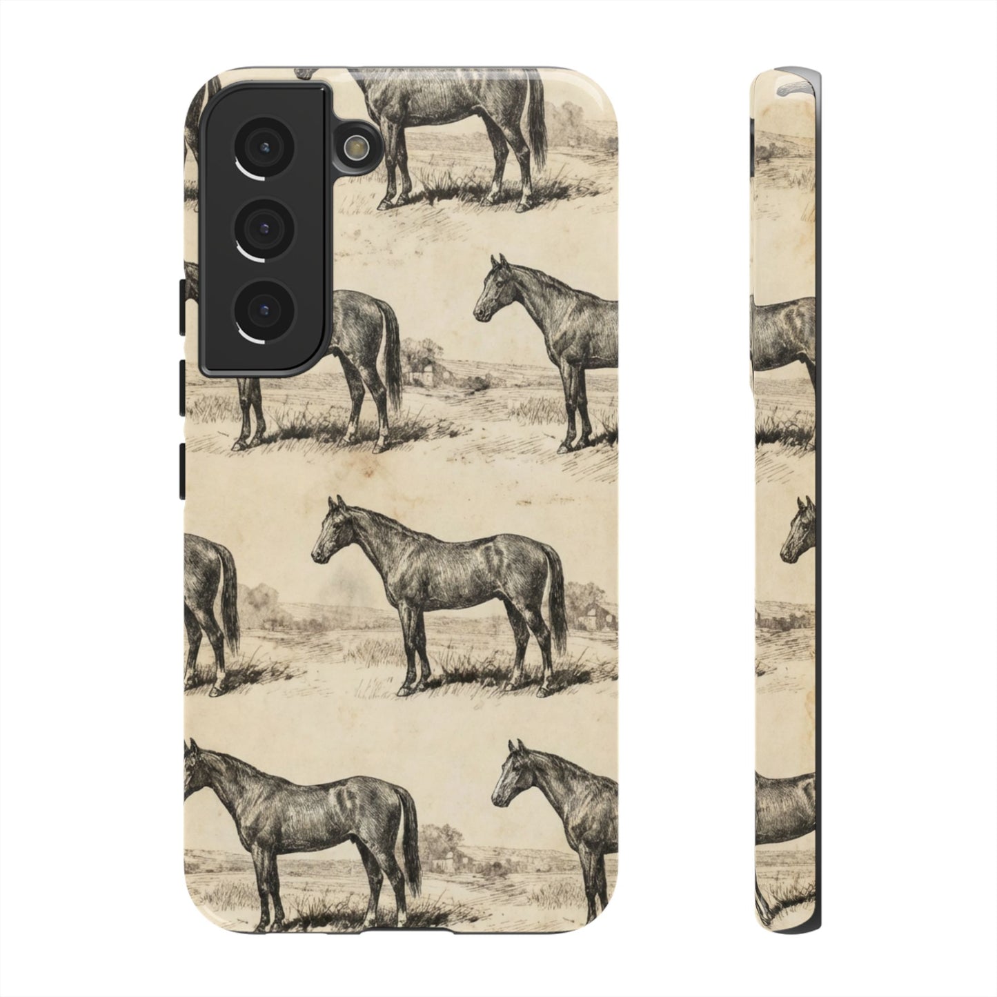 Vintage Horses Tough Case