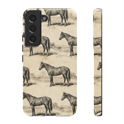 Vintage Horses Tough Case