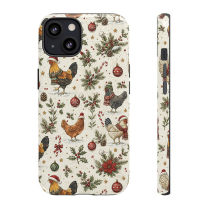 Santa Hens Tough Case