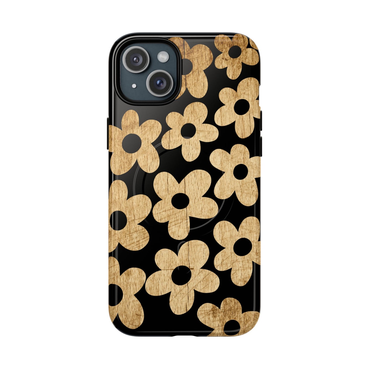 Retro Flower Magnetic Case