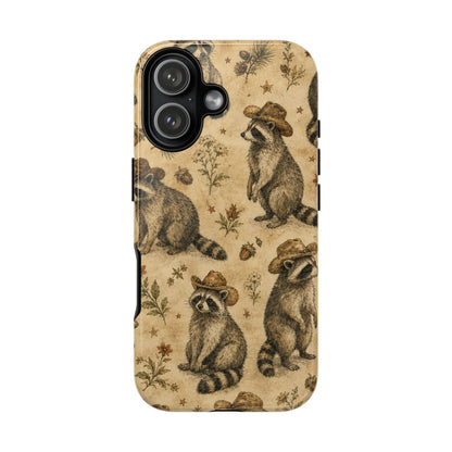 Painted Raccoon Tough Case