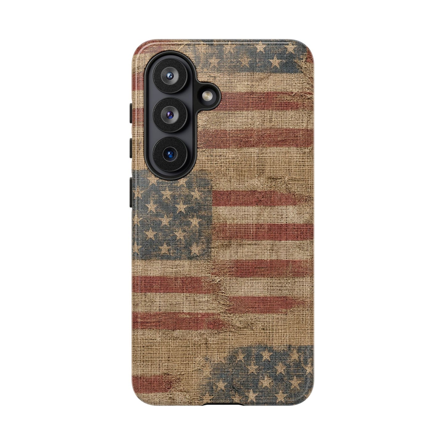 Burlap Flag Tough Case