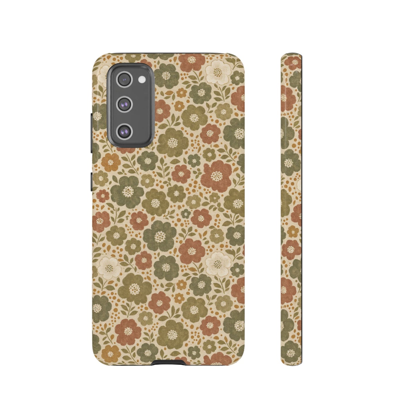 Retro Poppy Field Tough Case