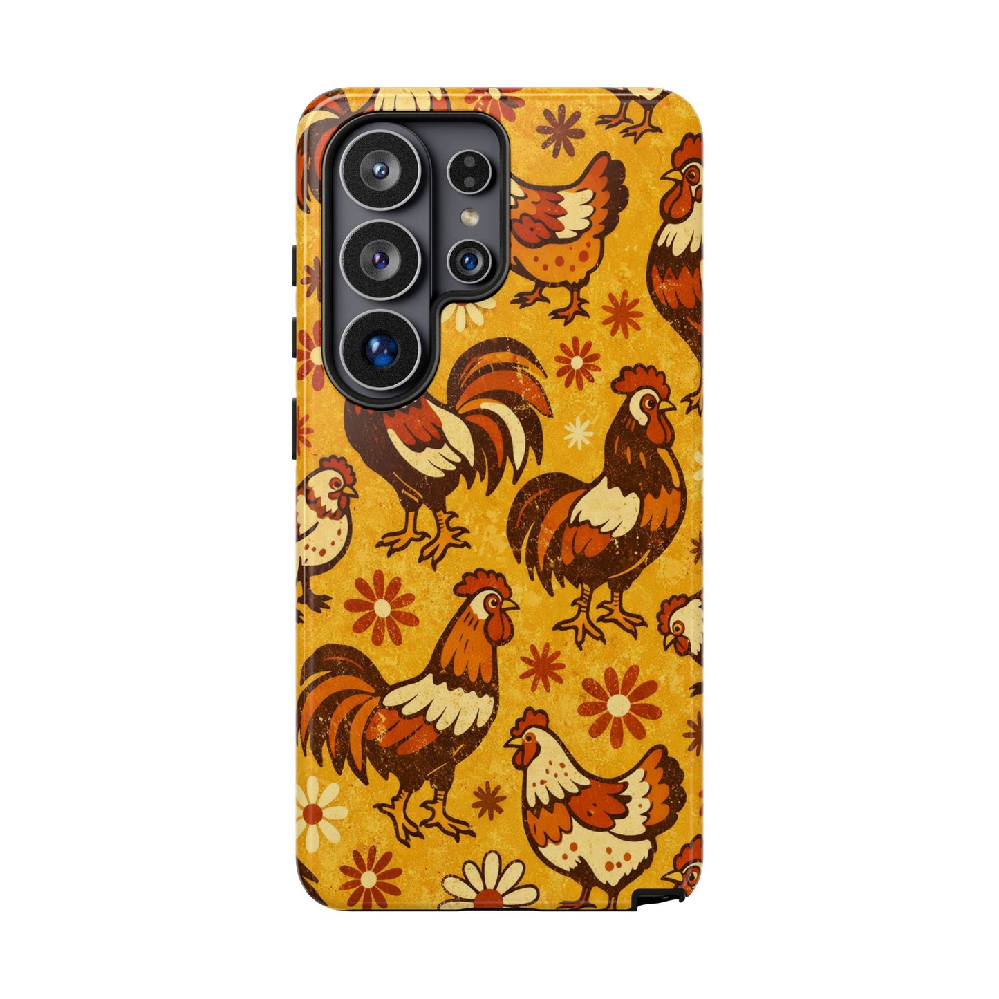 Retro Chickens Tough Case
