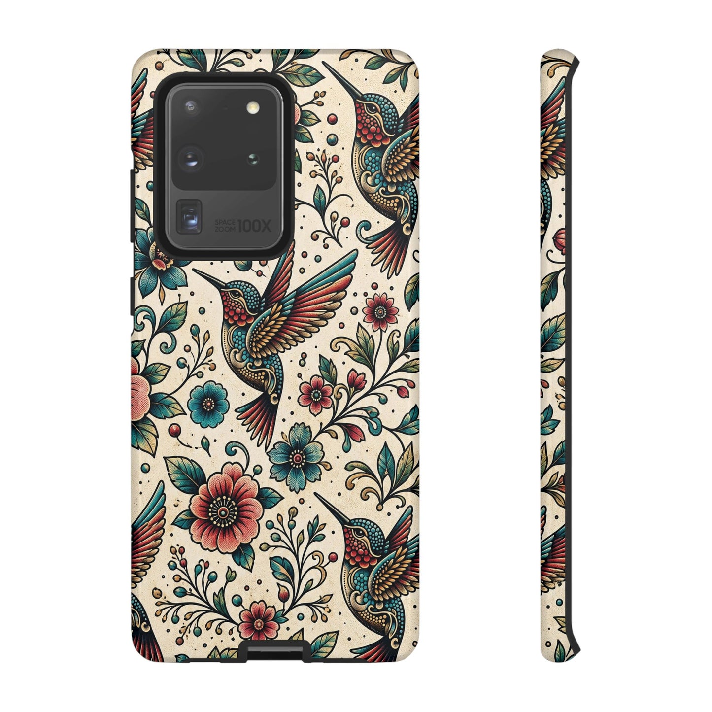 Retro Hummingbird Tough Case