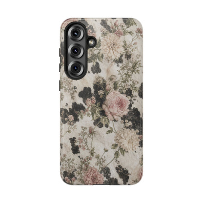 Floral Cowhide Tough Case