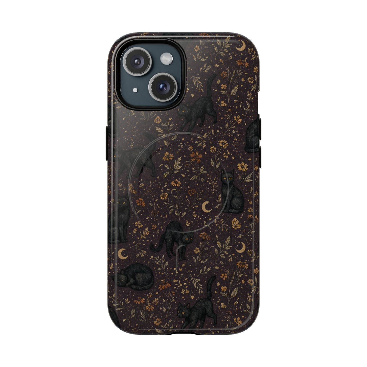 Prairie Black Cats Magnetic Case