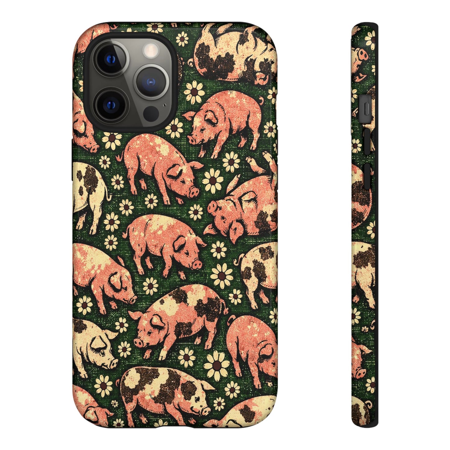 Retro Pigs Tough Case