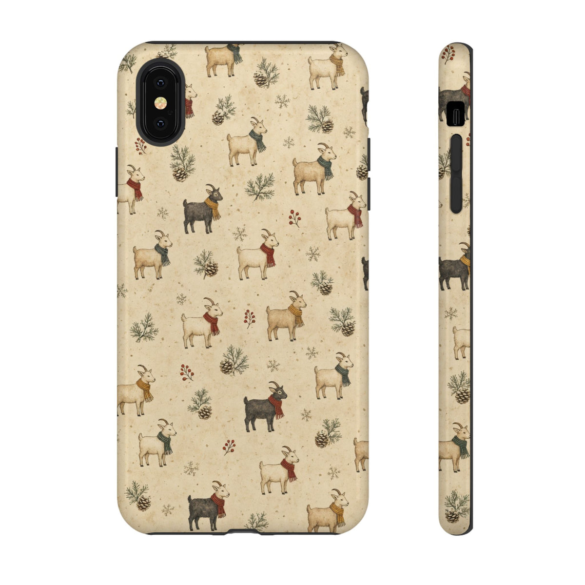Scarf Goats Tough Case