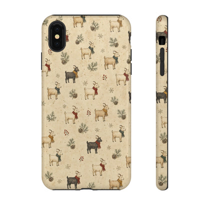 Scarf Goats Tough Case