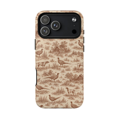 Pheasant Toile Magnetic Case