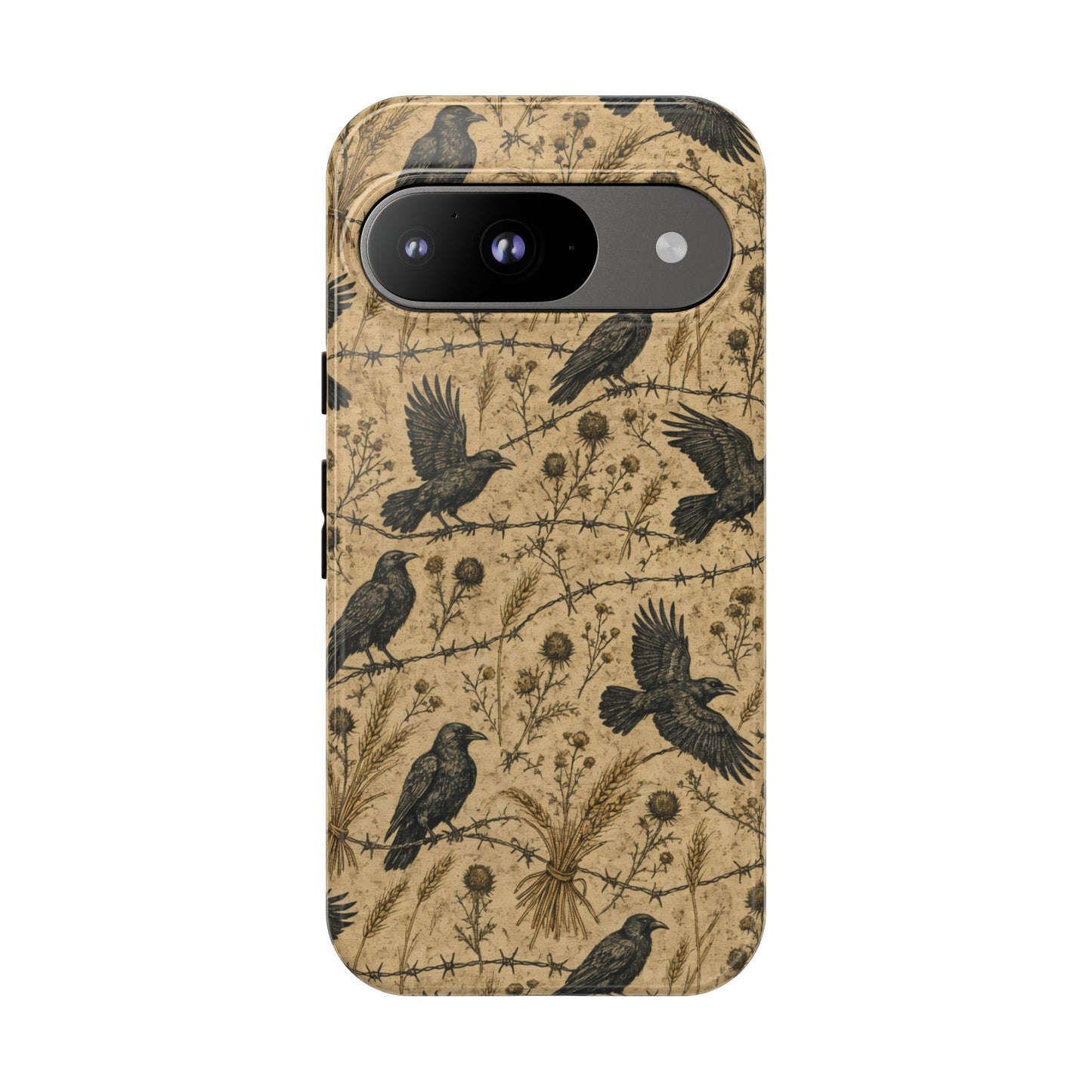 Crow Wheat Barbwire Tough Case