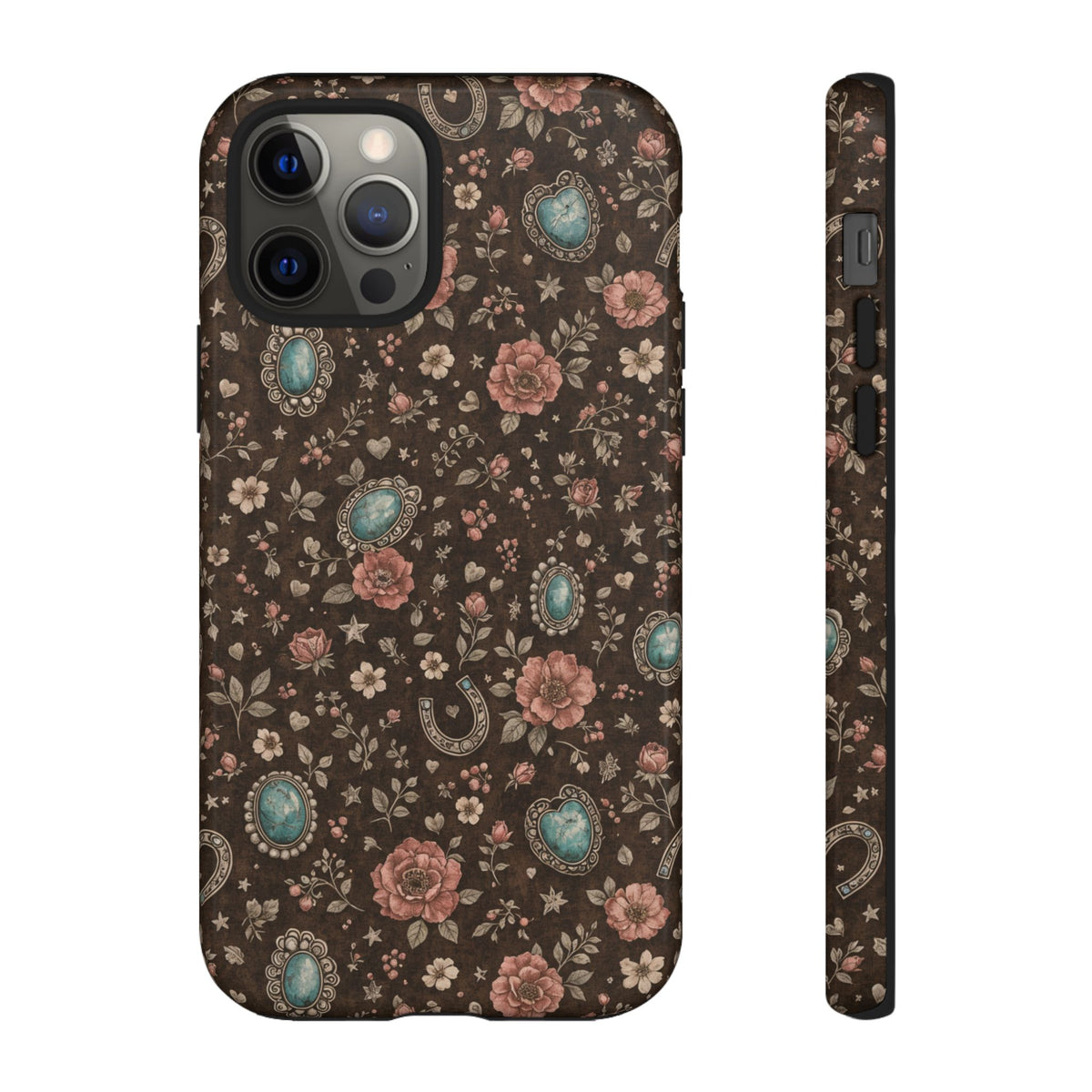 Turquoise Roses Tough Case