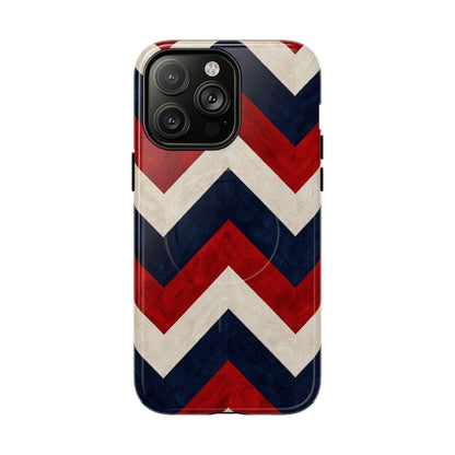 Patriotic Chevron Magnetic Case