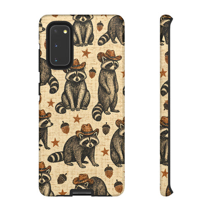 Retro Raccoon Tough Case