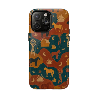 Ranch Horses Magnetic Case