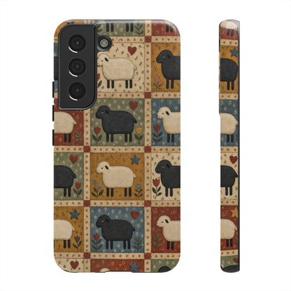 Sheep Quilt Tough Case