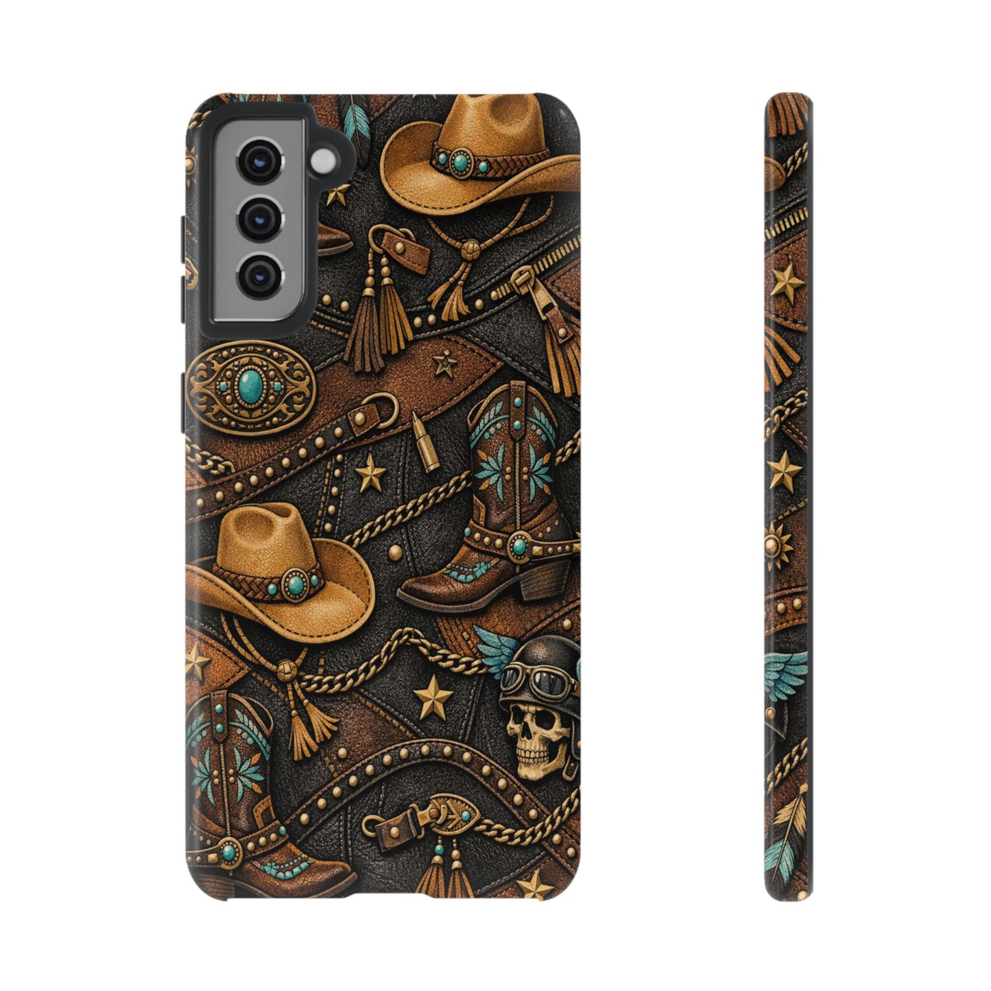 Moto Boho Cowgirl Tough Case