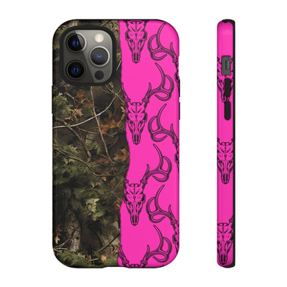 Camo Deer Skulls Pink Tough Case
